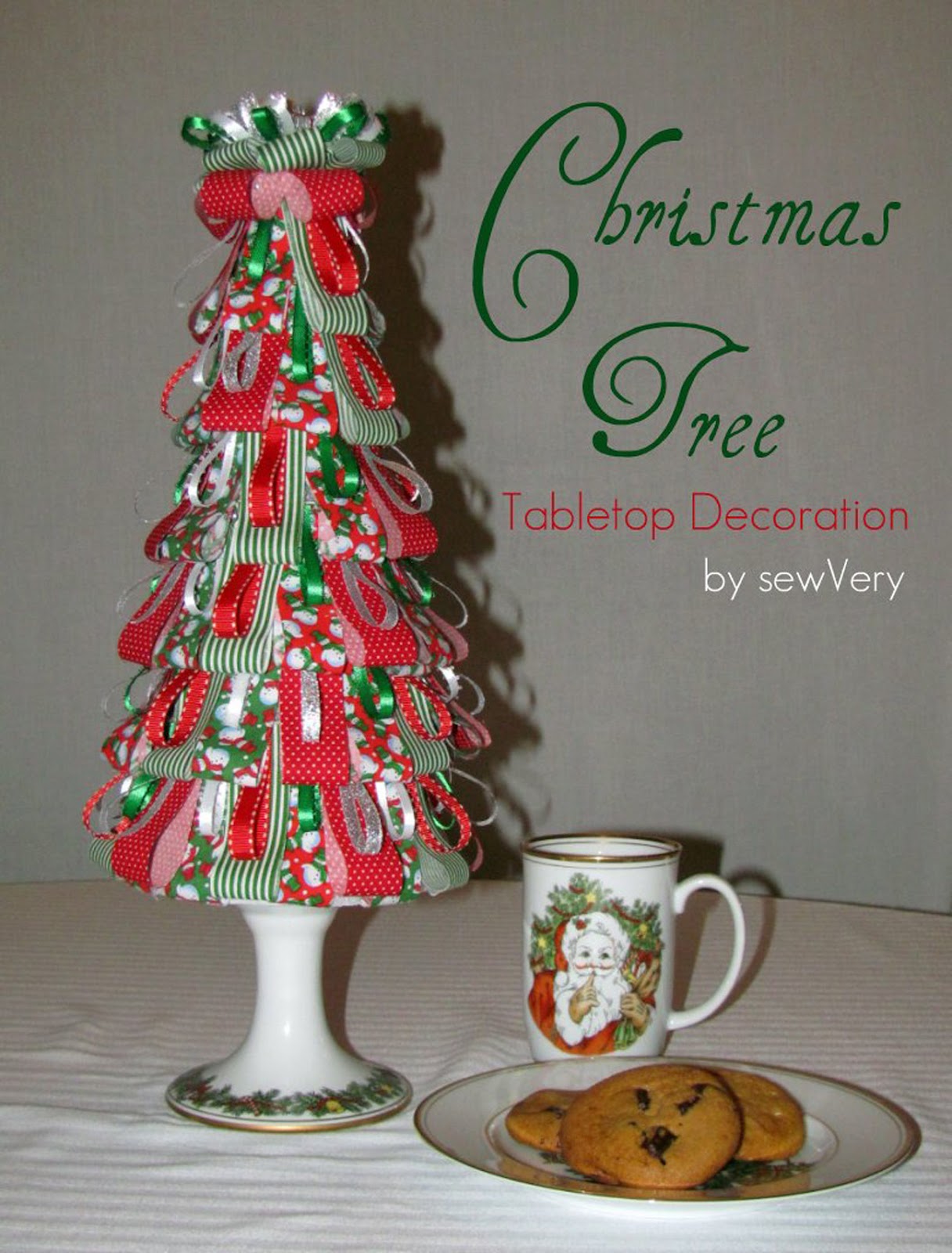 Fabric Christmas Tree Decor: Handcrafted Holidays